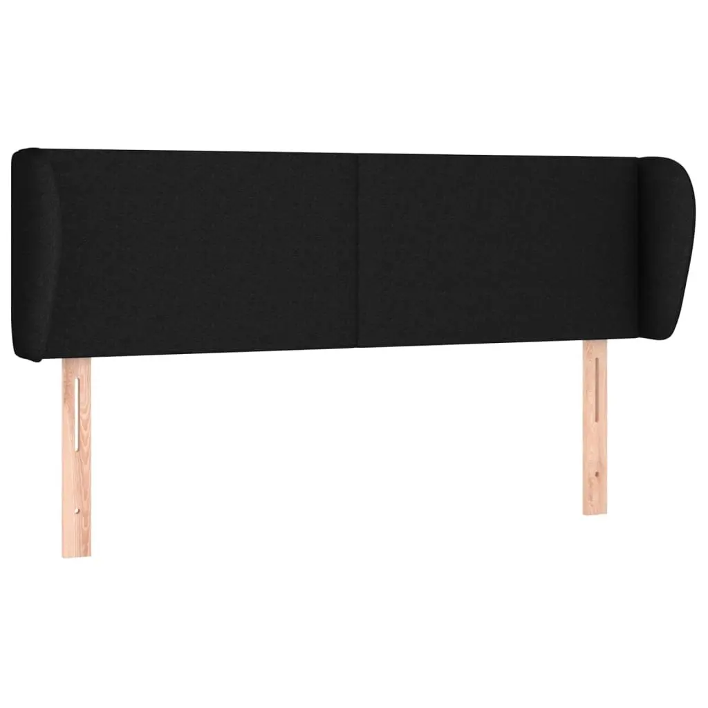 Box Spring Bed with Pocket Spring Mattress Queen Size Adjustable Headboard Black