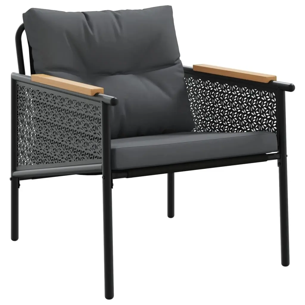 3 Piece Balcony Set with Padded Cushions