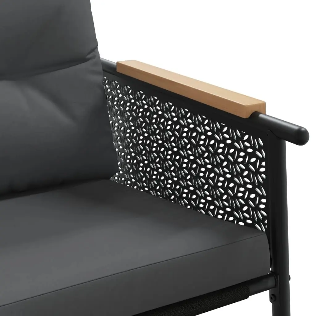 3 Piece Balcony Set with Padded Cushions