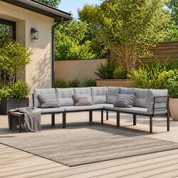 Comfort and Style Combined in This Garden Bench Set