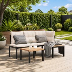 Comfortable and Durable Outdoor Garden Bench Set