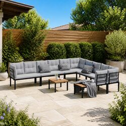 Comfortable 7 Piece Outdoor Sofa Set - Great Value