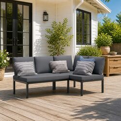 Practical and Comfortable 2-Piece Garden Sofa Set