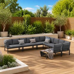 6 Piece Outdoor Sofa Set: Comfort Meets Practicality