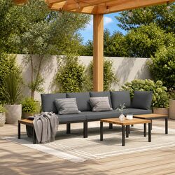 Comfortable and Reliable 4 Piece Outdoor Sofa Set