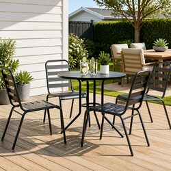 Quality Stackable Garden Chair Set for Comfortable Living