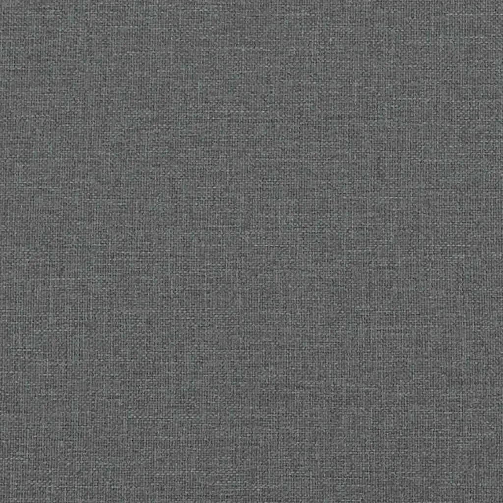 King Single Bed Frame Dark Grey Fabric Bedroom Furniture