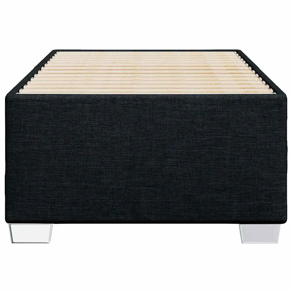 Black Fabric King Single Bed Frame for Restful Sleep