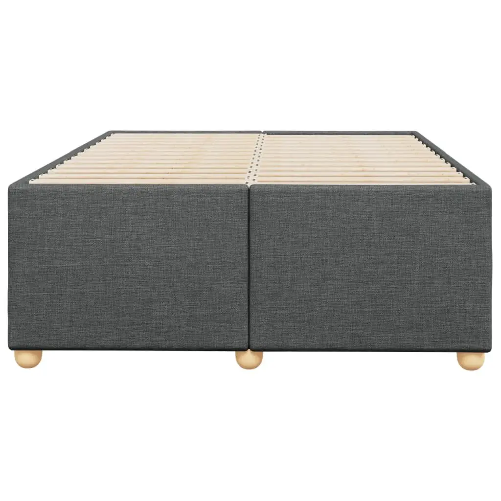 Grey Double Bed Frame