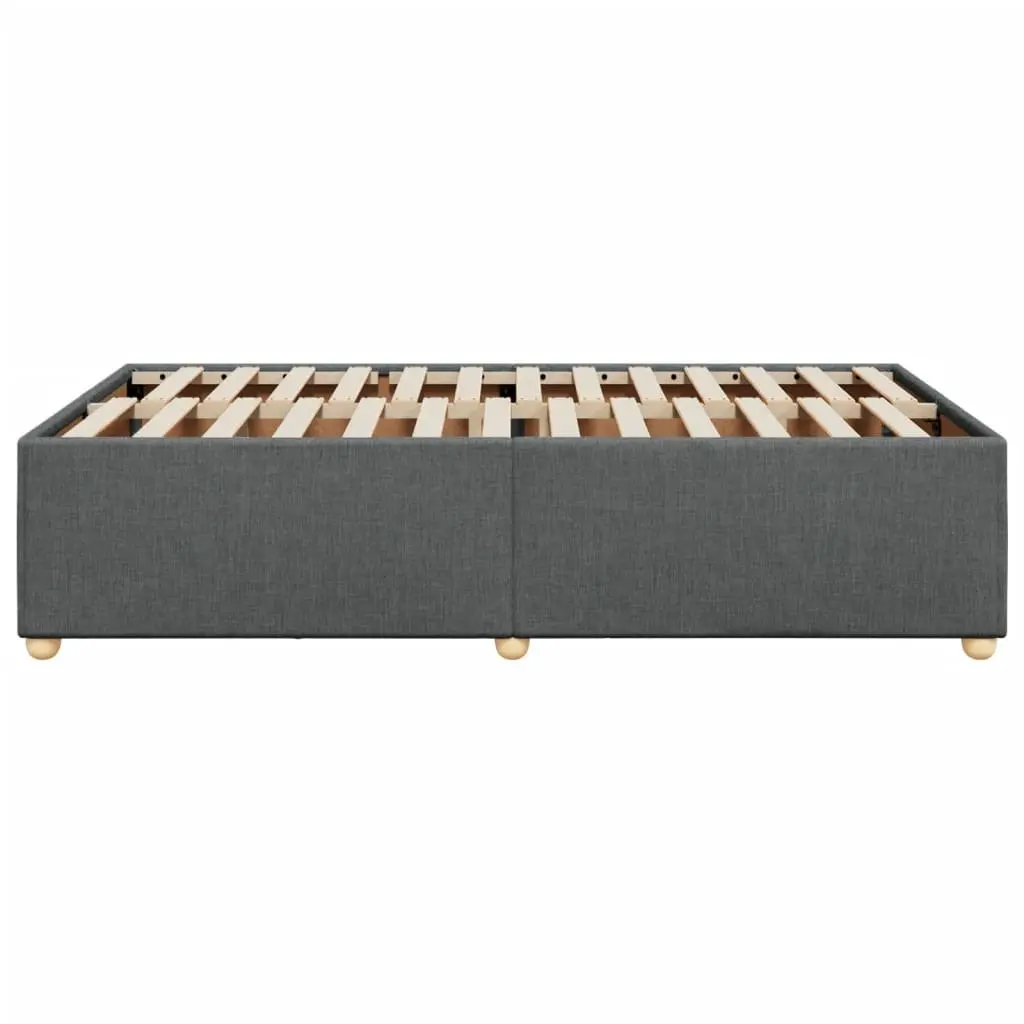 Grey Double Bed Frame