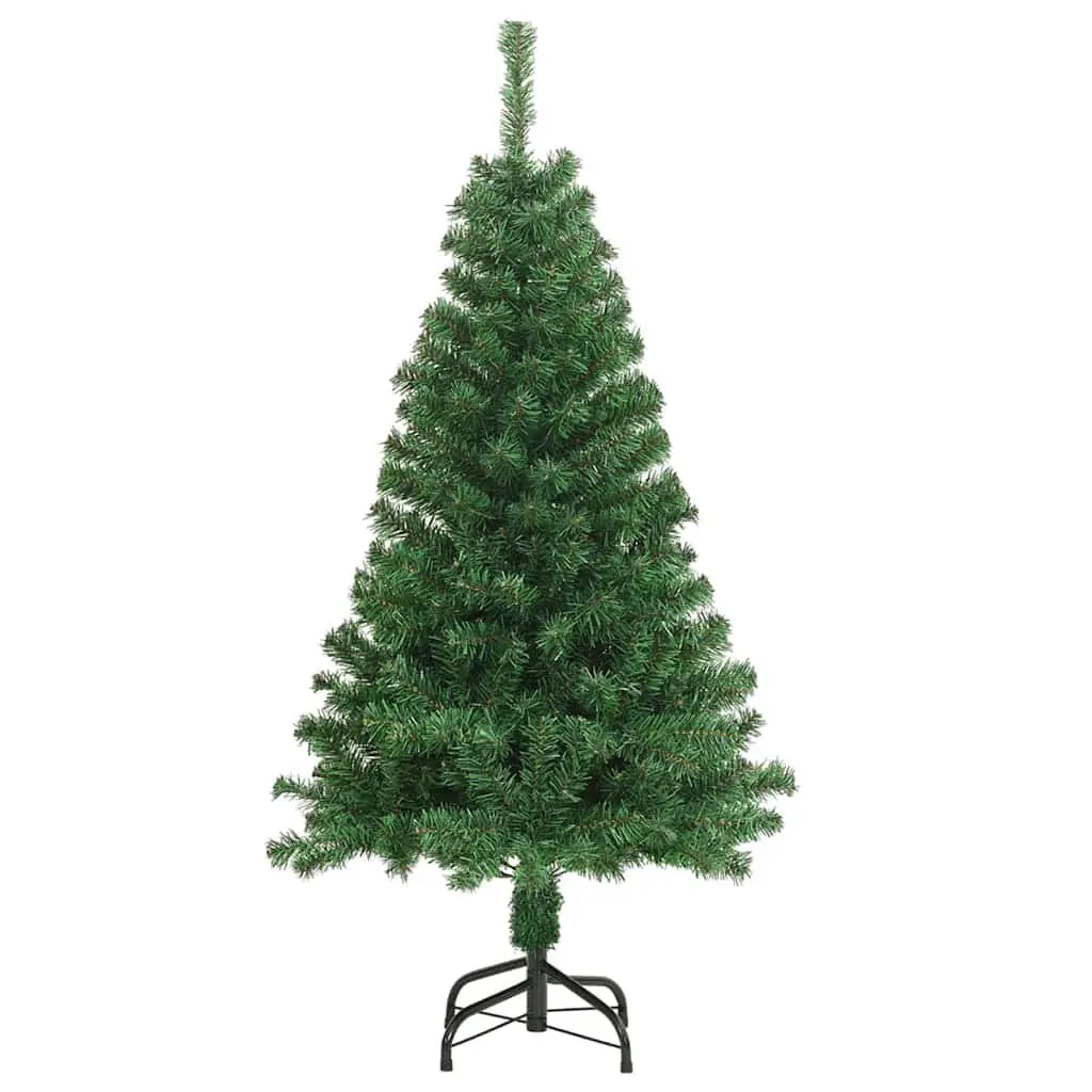 Artificial Christmas Tree 120cm Green PVC Thick Branches Indoor Outdoor