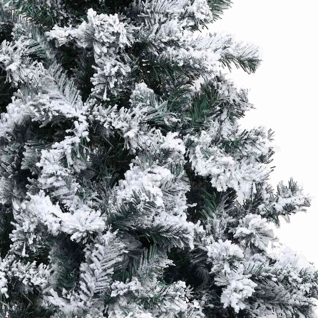 Artificial Christmas Tree 400cm Green Flocked Snow PVC