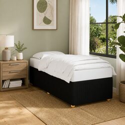 Comfort and Value in a Black Velvet Bed Frame