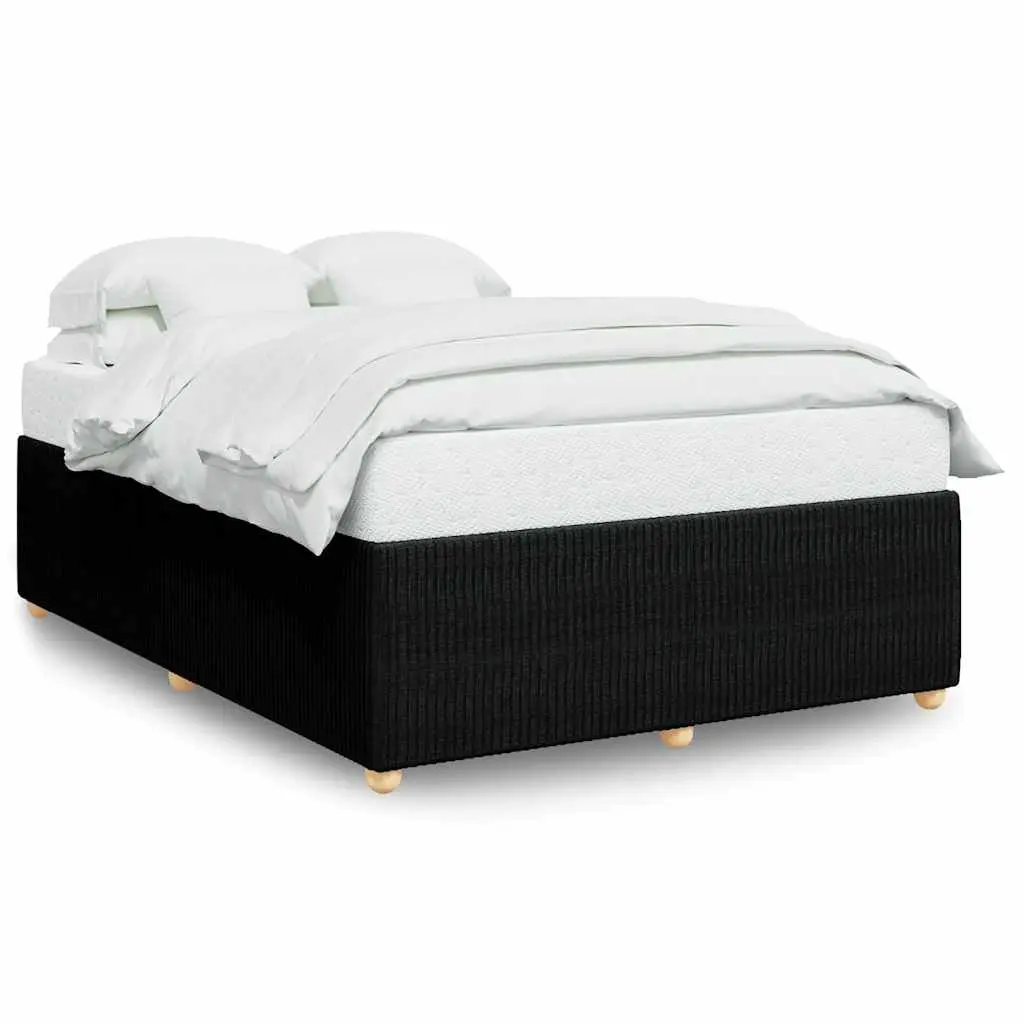 Black Velvet Double Bed Frame