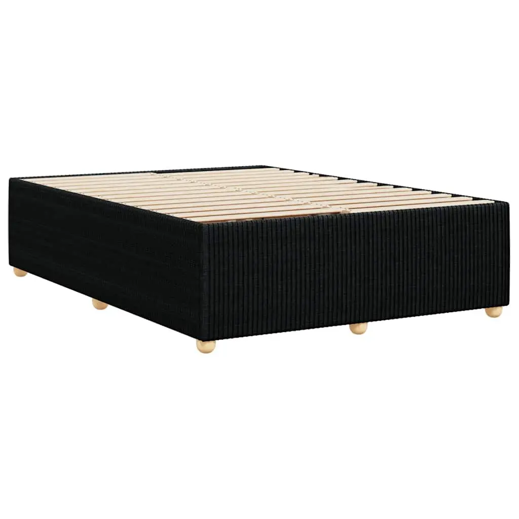 Black Velvet Double Bed Frame