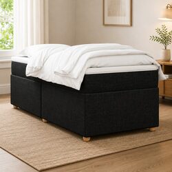 Comfortable King Single Box Spring Bed for Restful Sleep