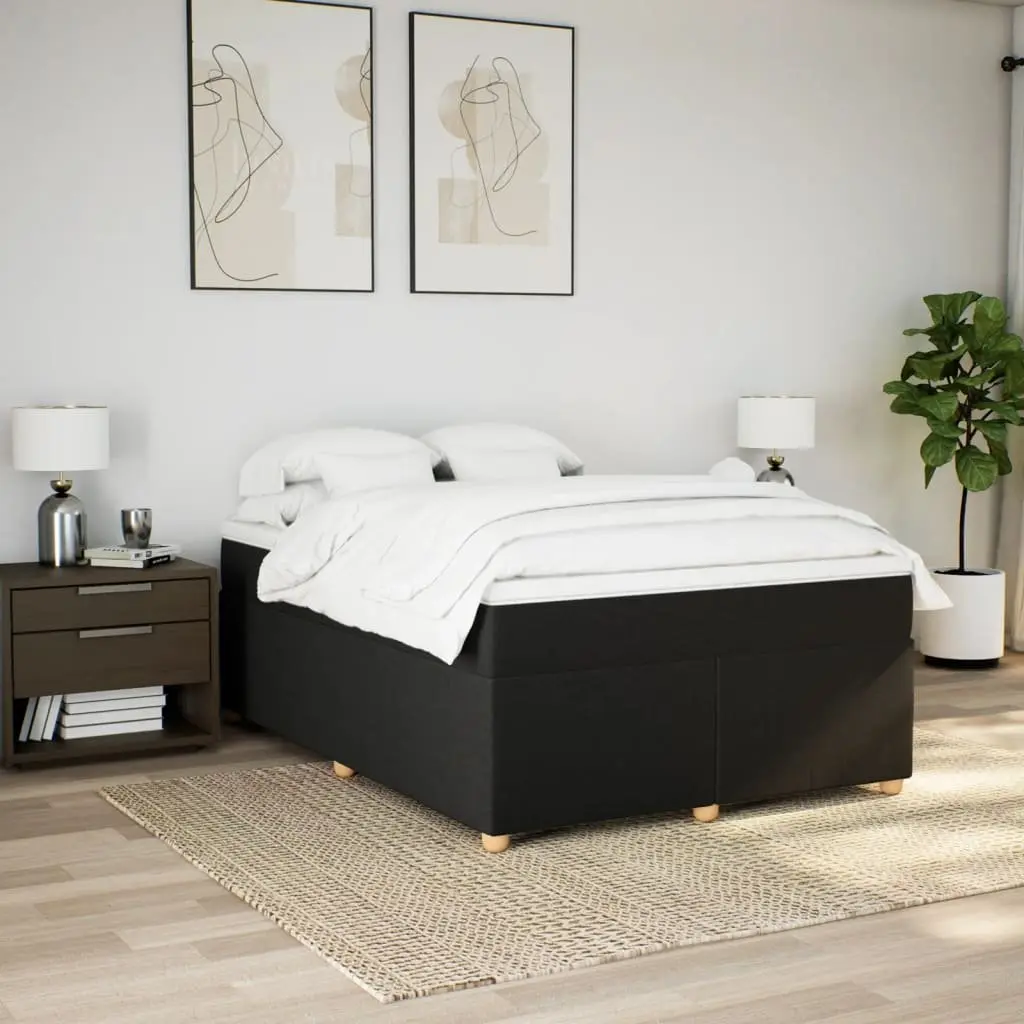 Queen Bed with Pocket Spring Mattress and Topper