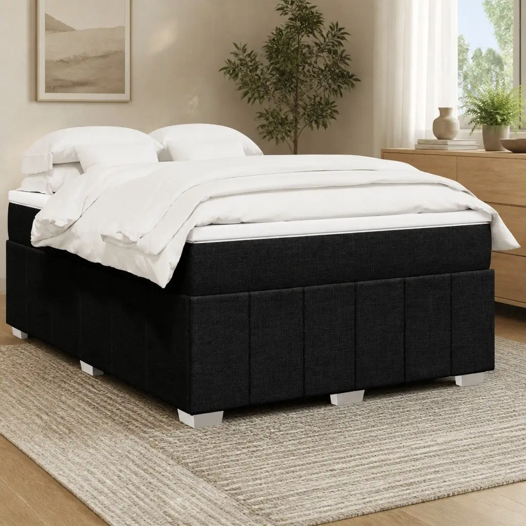 Box Spring Bed with Durable Pocket Spring Mattress
