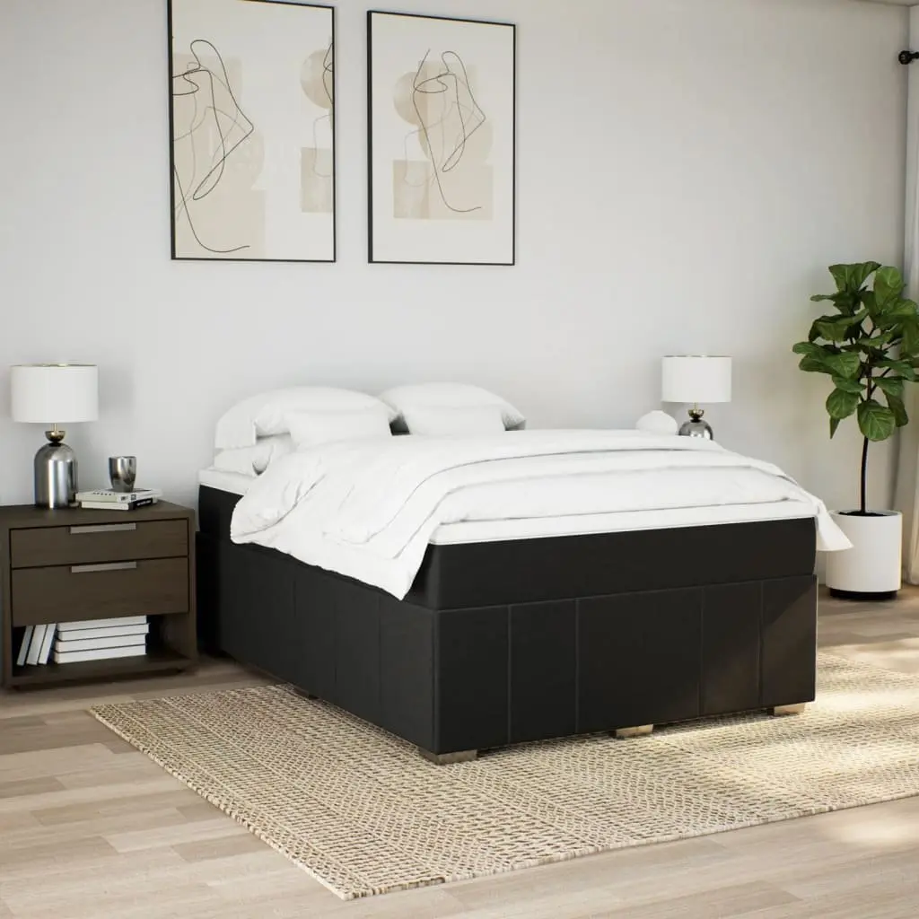 Box Spring Bed with Durable Pocket Spring Mattress