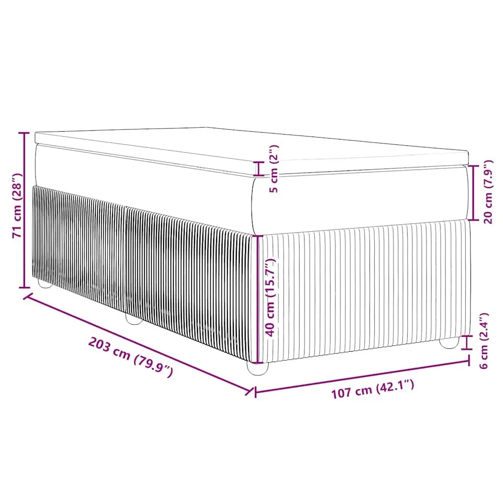 King Single Bed with Supportive Pocket Spring