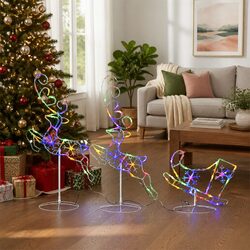 Reliable Reindeer Sleigh Decoration for Your Home