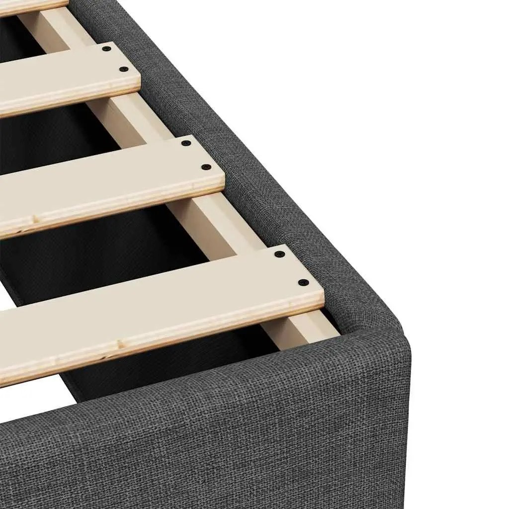 Double Box Spring Bed with Supportive Mattress