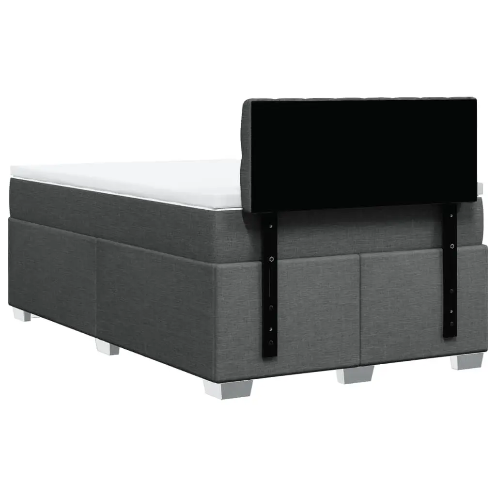 Double Box Spring Bed with Supportive Mattress