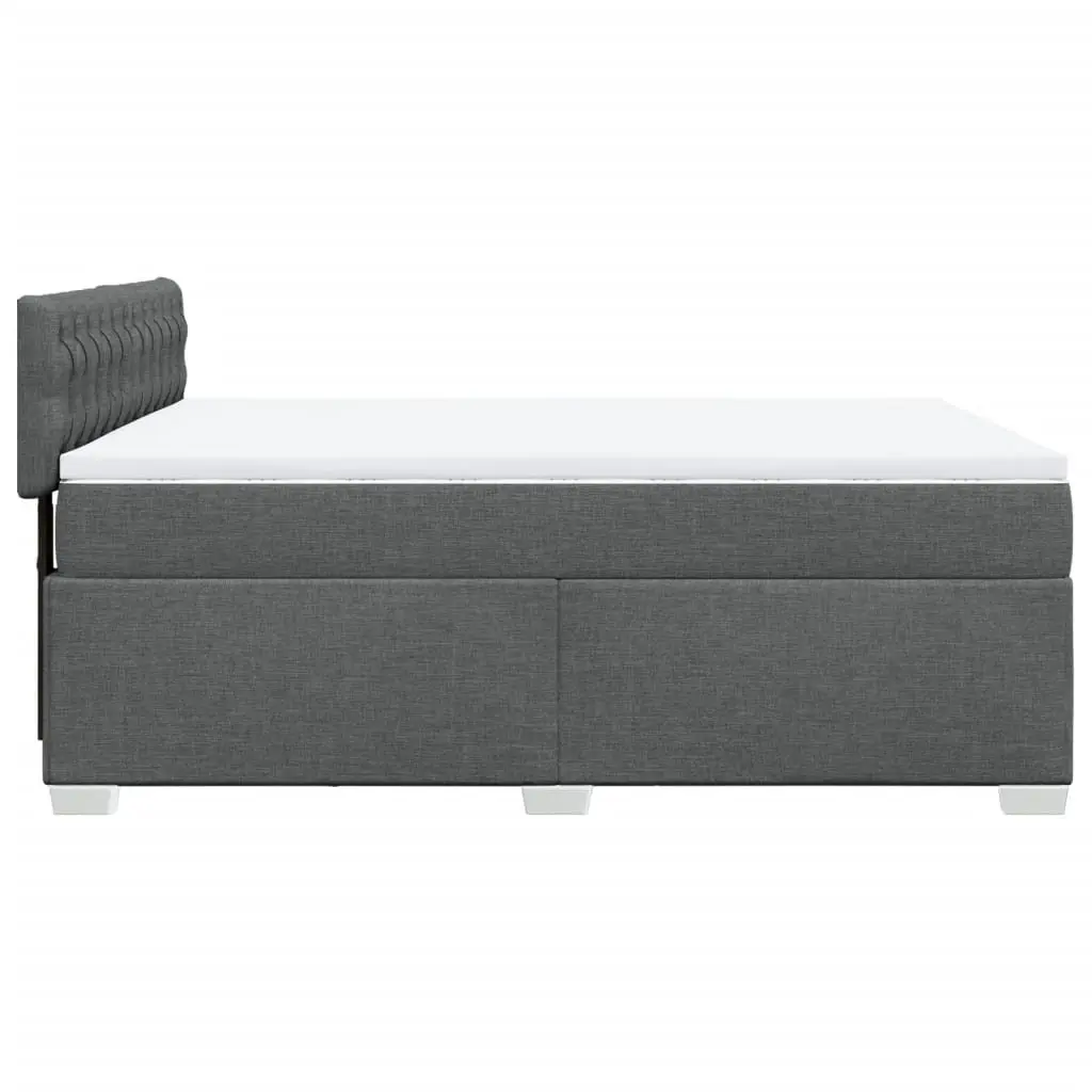 Double Box Spring Bed with Supportive Mattress