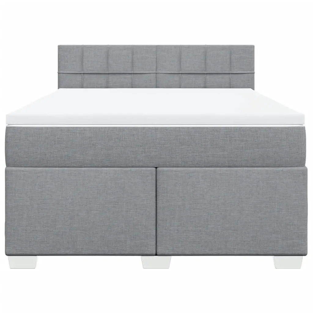 Queen Box Spring Bed for Peaceful Sleep