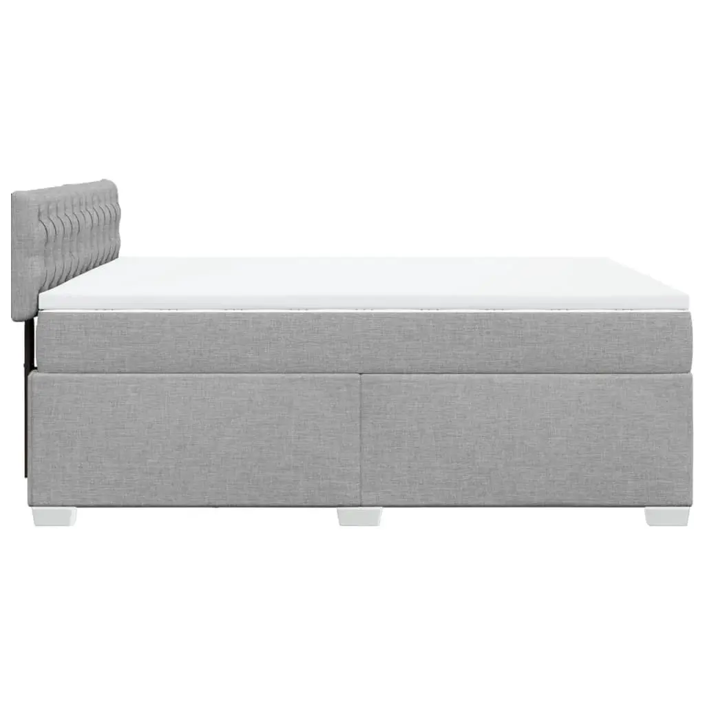 Queen Box Spring Bed with Pocket Mattress