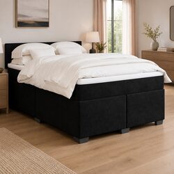 Comfortable Double Box Spring Bed with Pocket Springs
