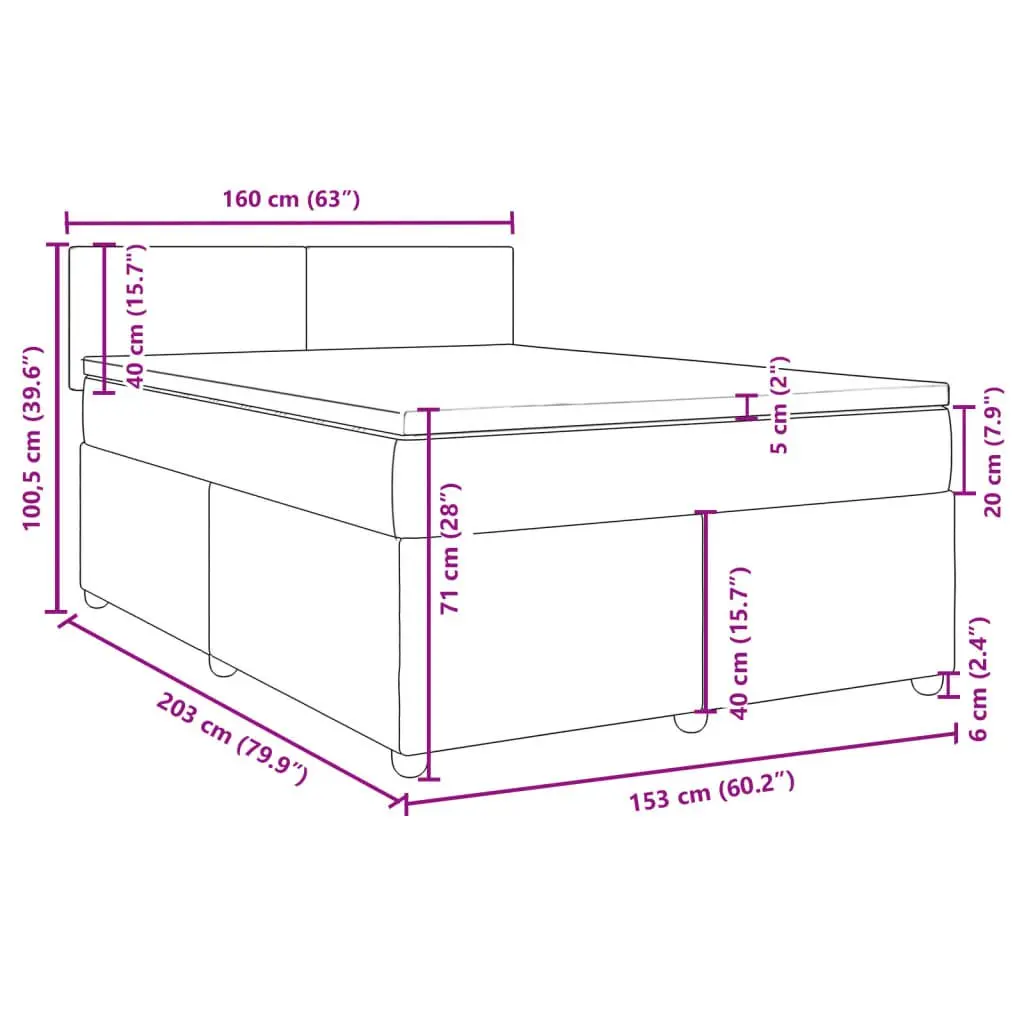 Queen Box Spring Bed for Restful Sleep