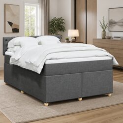 Comfortable and Reliable Queen Box Spring Bed