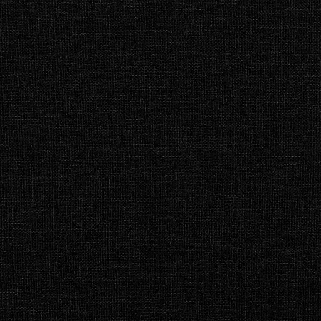 King Single Box Spring Bed with Pocket Mattress Black Fabric Frame Slats