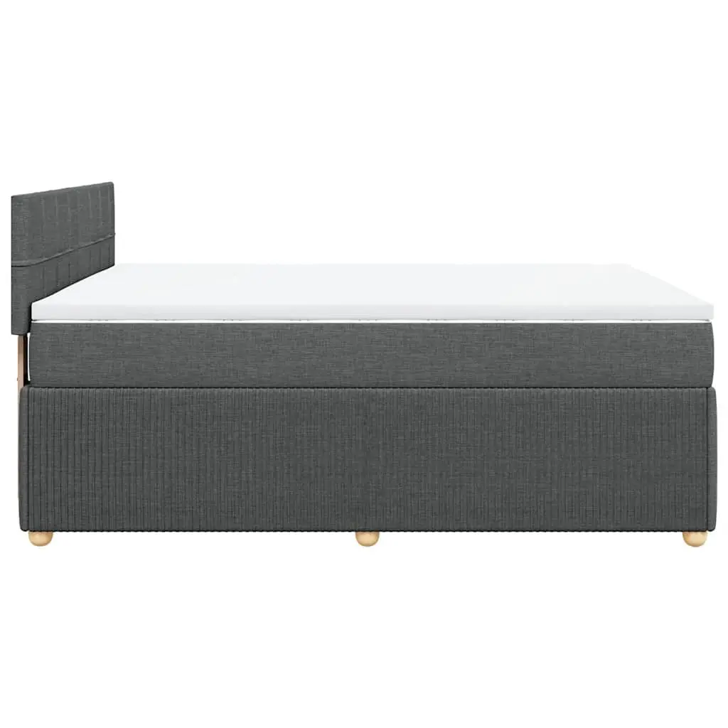 Queen Box Spring Bed with Pocket Mattress