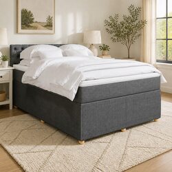 Value Meets Comfort: Queen Box Spring Bed with Pocket Mattress