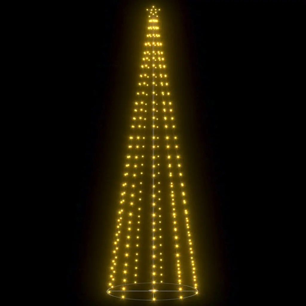 Christmas Cone Tree 300cm Warm White LED Indoor Outdoor Decoration