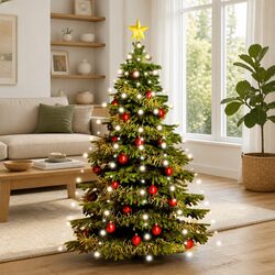 Reliable Christmas Tree Net Lights - 180 LEDs Cold White