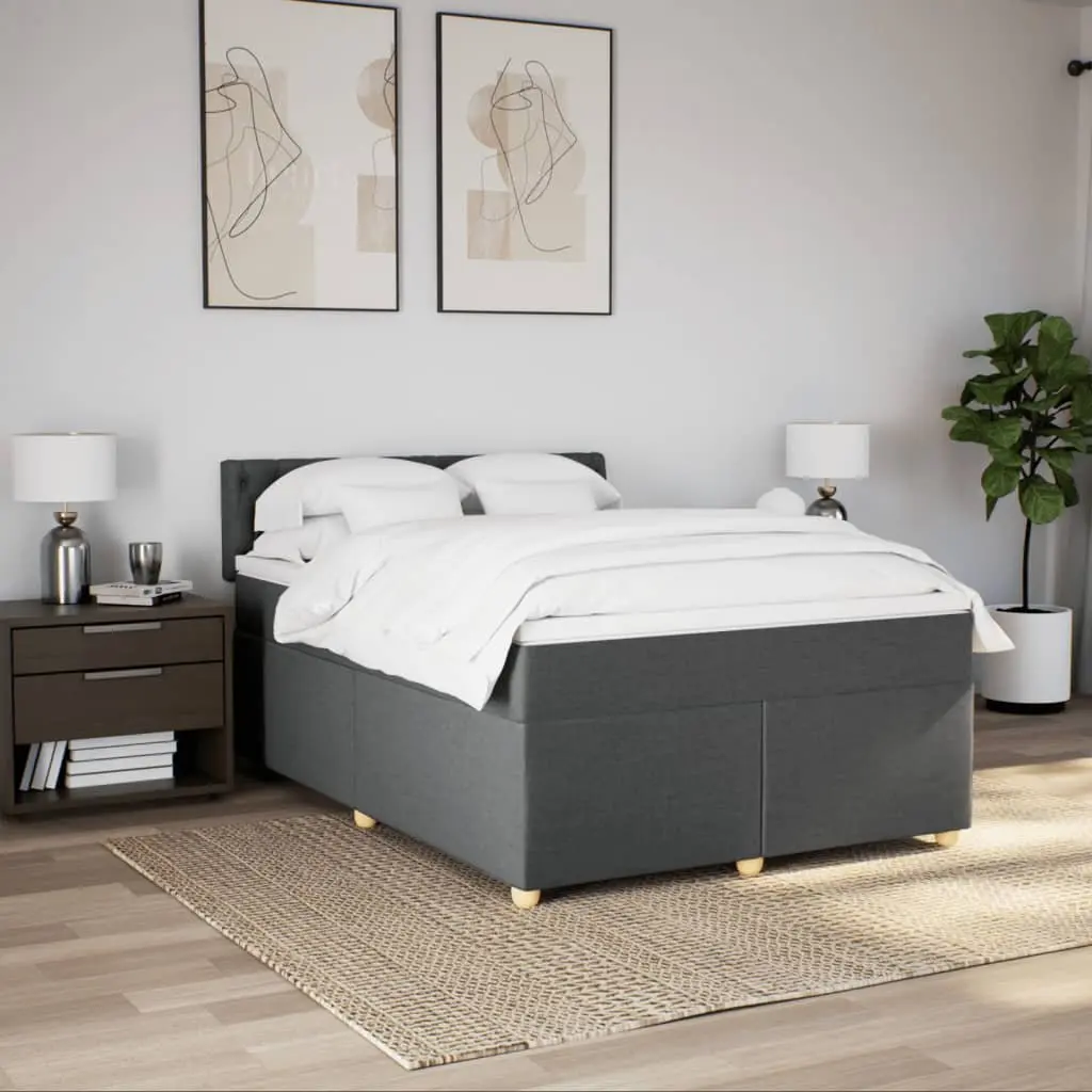 Queen Size Bed with Pocket Spring Mattress