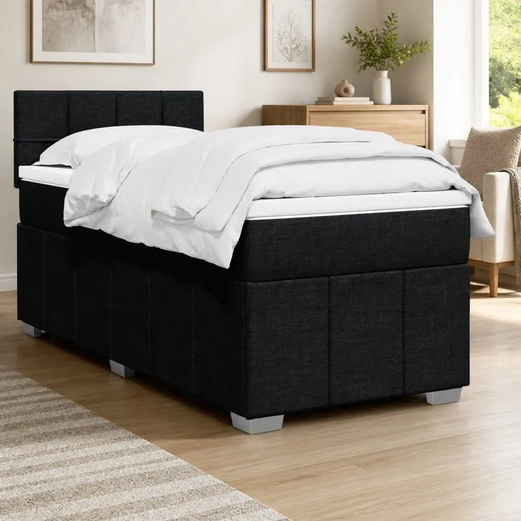 King Single Box Spring Bed with Pocket Spring Mattress