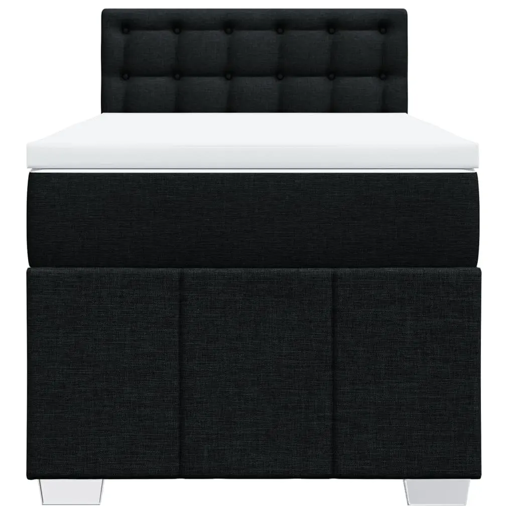 King Single Box Spring Bed with LED Lights