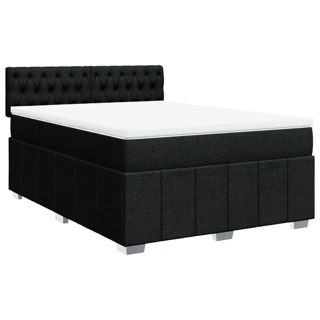 Double Box Spring Bed with Pocket Spring and LED Lighting