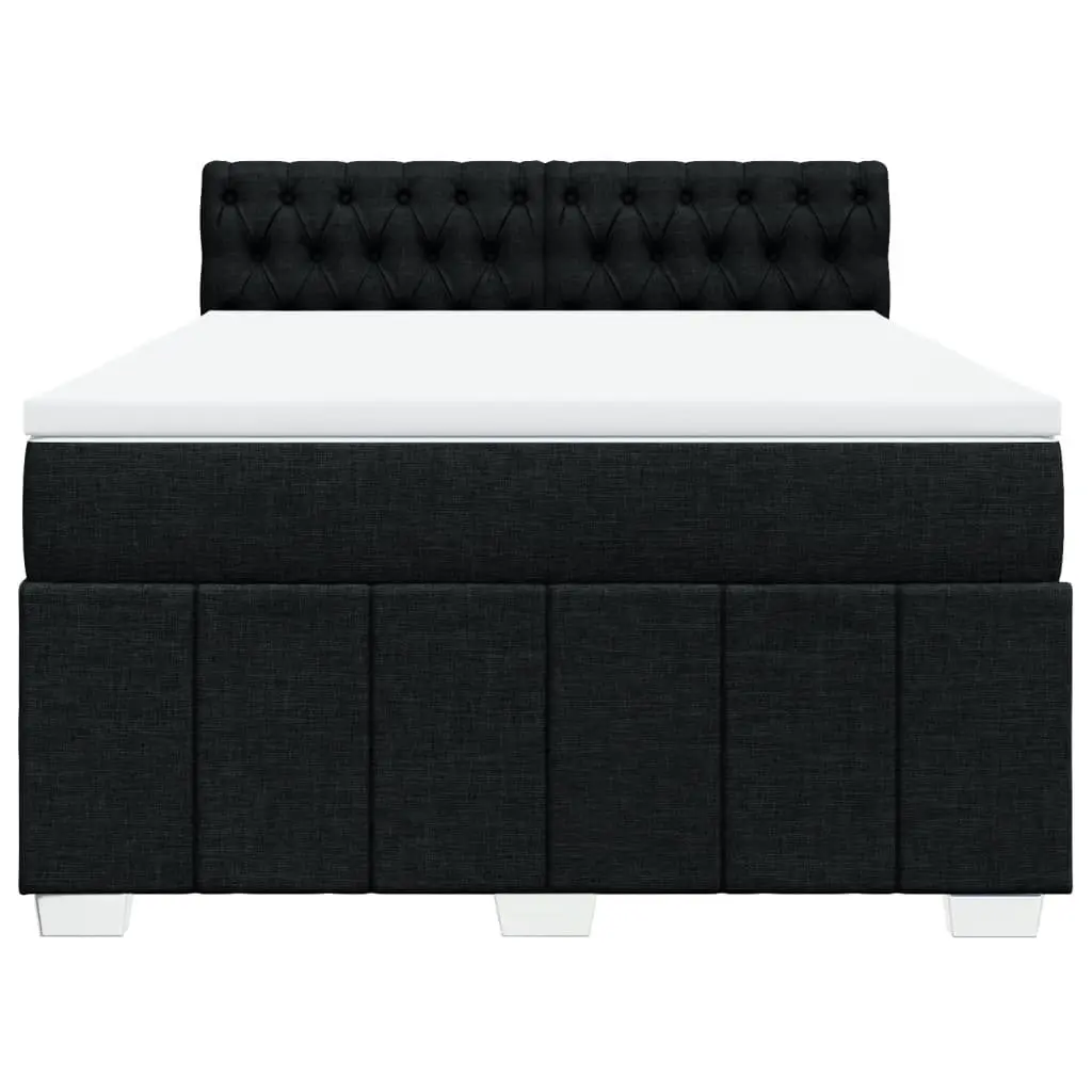 Double Box Spring Bed with Pocket Spring and LED Lighting