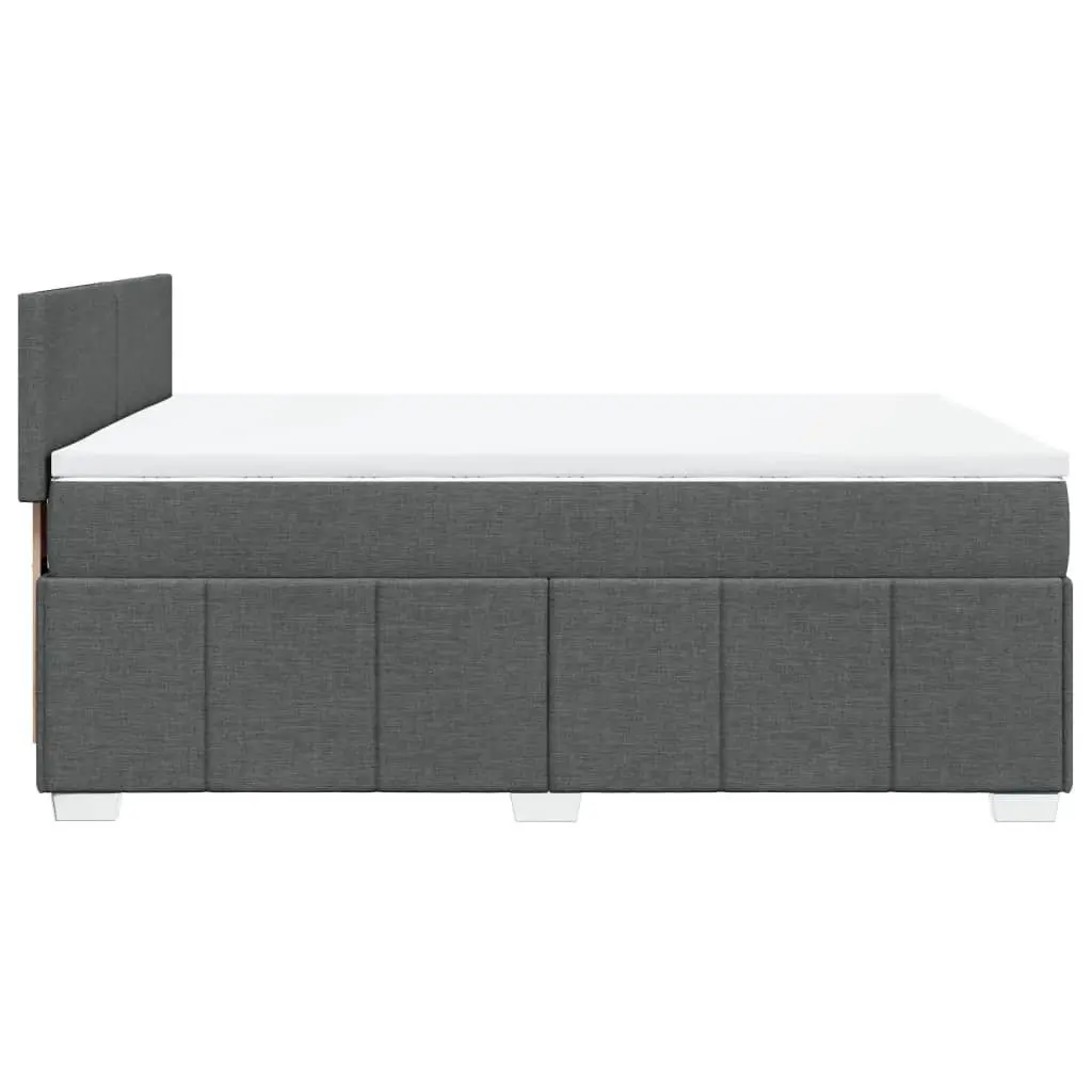 Queen Box Spring Bed with Adjustable Lighting