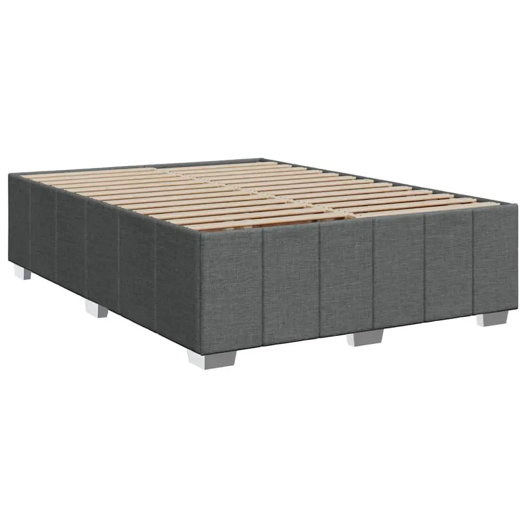 Queen Box Spring Bed with Pocket Spring and LED Lights