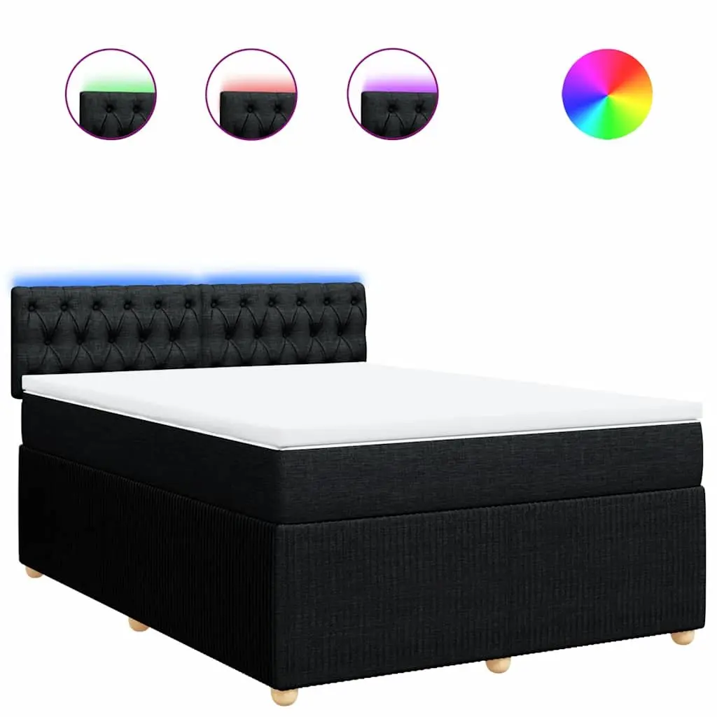 Double Box Spring Bed with Pocket Spring Mattress