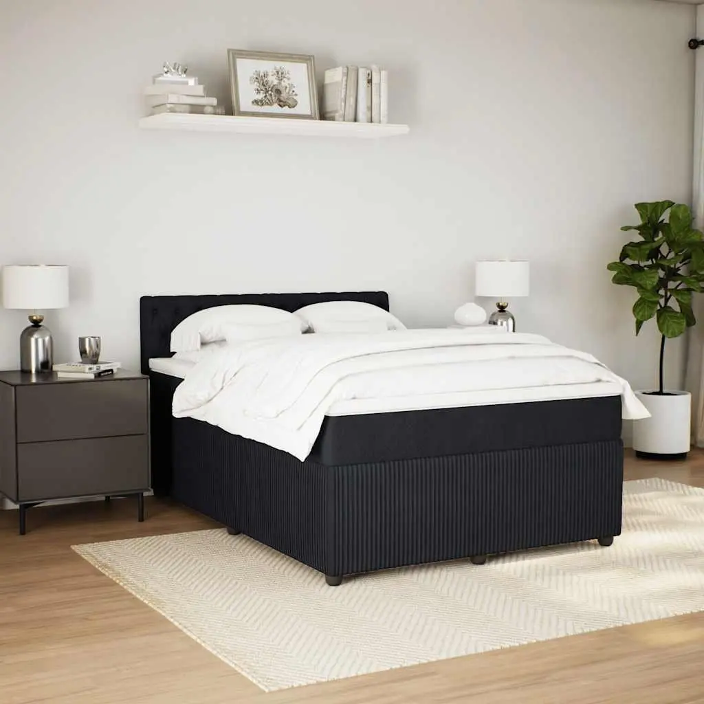 Double Box Spring Bed with Pocket Spring Mattress