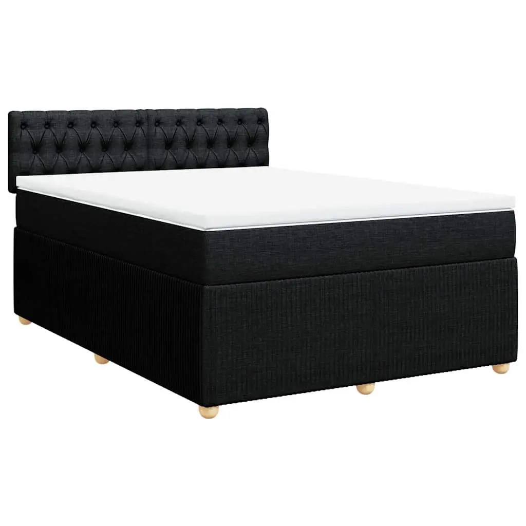 Double Box Spring Bed with Pocket Spring Mattress