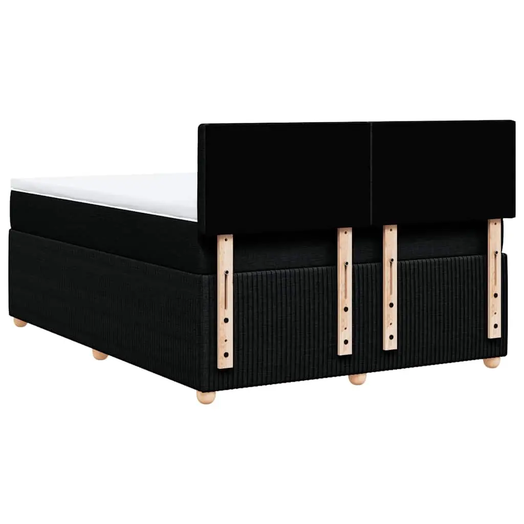 Double Box Spring Bed with Pocket Spring and LED Lights