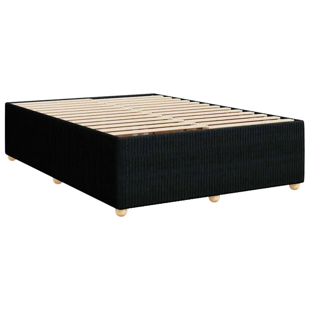 Double Box Spring Bed with Pocket Spring and LED Lights